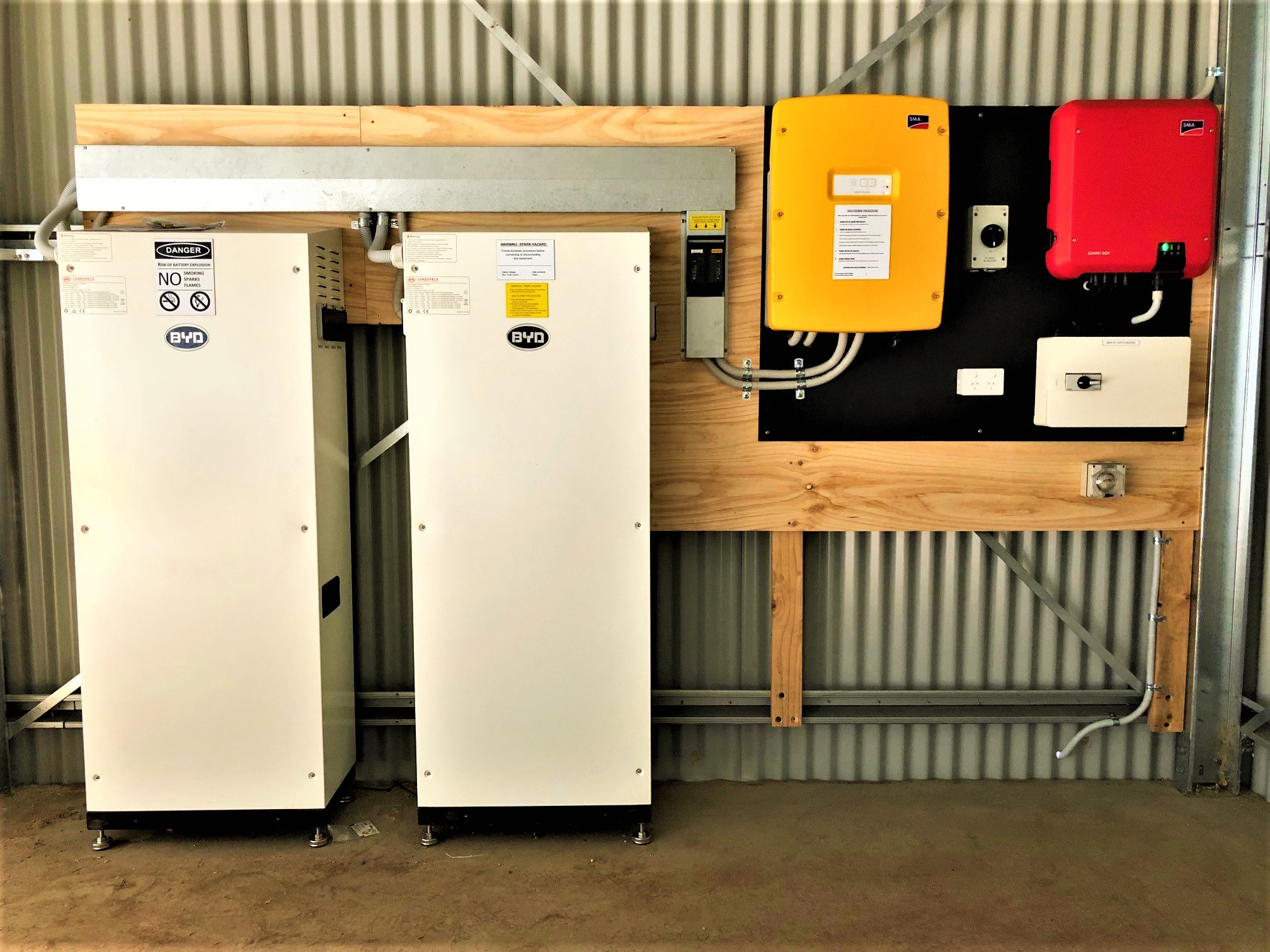 Offgrid Lithium Ion System